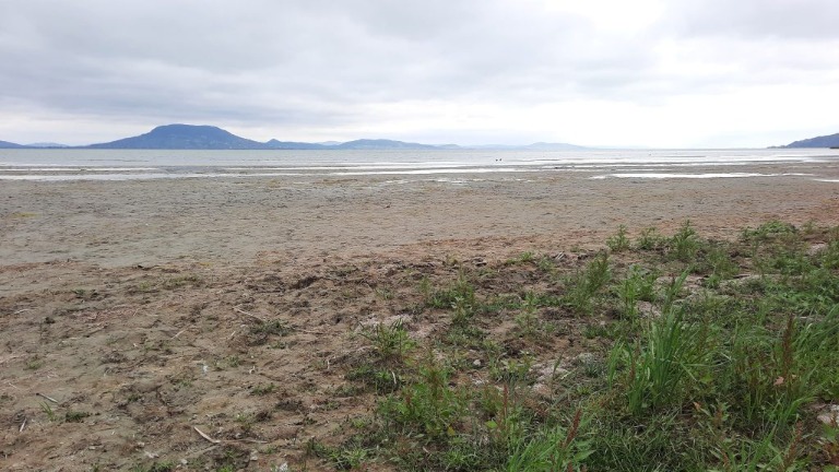 Döbbenetes fotók az apadó Balatonról